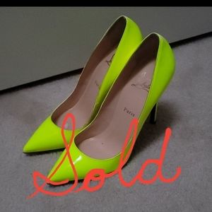 Christian louboutin  Pigalle follies 120mm 39.5